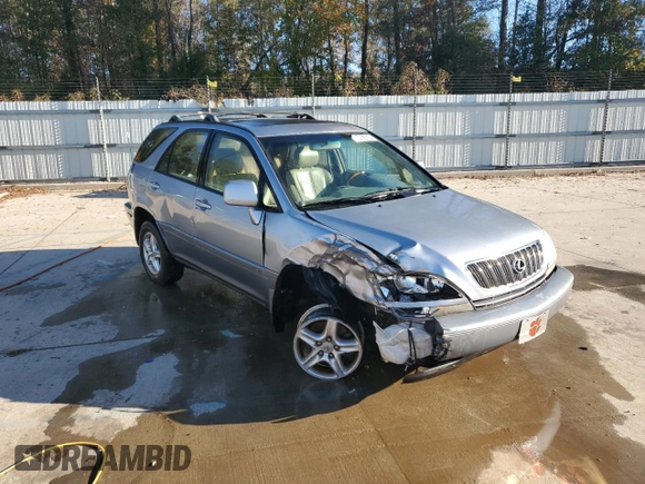 2003 Lexus RX 300 with VIN JTJGF10U330156962, listed as a Copart auction lot 80481424 with 214,509 mi miles and Clean Title. Bid and sale history available at carsss.com. Image 4.