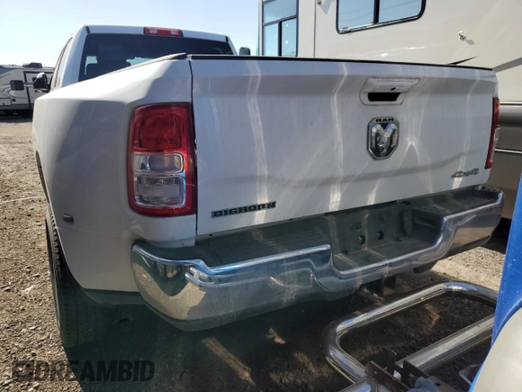 2021 Ram 3500 Big Horn with VIN 3C63RRHL4MG514030, listed as a Copart auction lot 54729463 with 0 mi miles and Salvage Title. Bid and sale history available at carsss.com. Image 6.