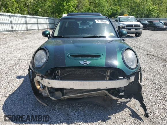 2014 MINI Hardtop S with VIN WMWXM7C50ET970033, listed as a Copart auction lot 56160735 with 125,208 mi miles and Salvage title. Bid and sale history available at DreamBid. Image 5.