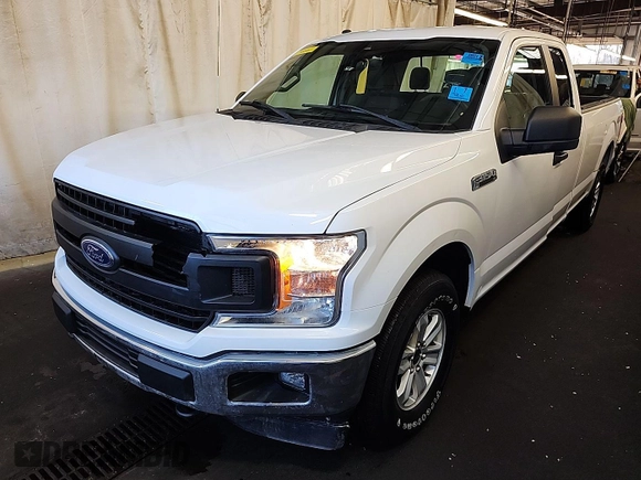 2019 Ford F-150 XL with VIN 1FTEX1E55KKC02870, listed as a IAAI auction lot 42631387 with 206,967 mi miles and . Bid and sale history available at DreamBid. Image 4.