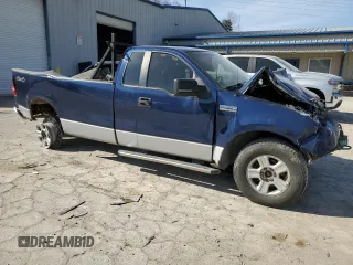 2007 Ford F-150 XL with VIN 1FTRF14V17NA53336, listed as a Copart auction lot 47614095 with Not provided miles and Salvage title. Bid and sale history available at DreamBid. Image 4.