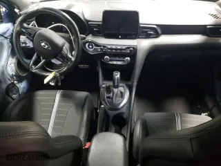 2022 Hyundai Veloster N with VIN KMHT36AH2NU013257, listed as a Copart auction lot 78033464 with 37,257 mi miles and Salvage Title. Bid and sale history available at carsss.com. Image 8.
