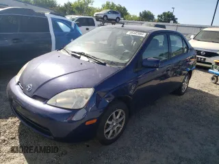 2002 Toyota Prius with VIN JT2BK12U320049746, listed as a Copart auction lot 56482984 with 186,642 mi miles and Salvage Title. Bid and sale history available at carsss.com. Image 1.