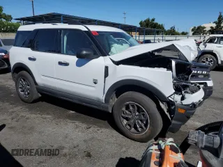 2023 Ford Bronco Sport Big Bend with VIN 3FMCR9B68PRE02119, listed as a Copart auction lot 66898264 with 8,043 mi miles and Salvage title. Bid and sale history available at DreamBid. Image 4.