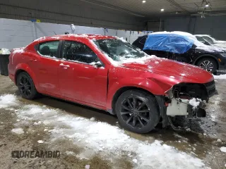 2014 Dodge Avenger SE with VIN 1C3CDZAG6EN104492, listed as a Copart auction lot 45144025 with 99,586 mi miles and Salvage Title. Bid and sale history available at carsss.com. Image 4.