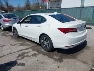 2016 Acura TLX with VIN 19UUB1F35GA000603, listed as a IAAI auction lot 41981464 with 168,783 mi miles. Bid and sale history available at carsss.com. Image 3.