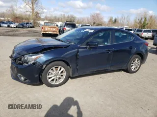 2015 Mazda 3 i Touring with VIN 3MZBM1V76FM219721, listed as a Copart auction lot 48002665 with 54,012 mi miles and Salvage title. Bid and sale history available at DreamBid. Image 1.