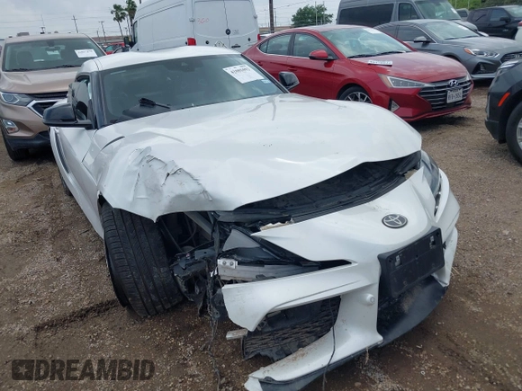 2021 Toyota Supra 2.0 with VIN WZ1DB2C0XMW043249, listed as a IAAI auction lot 42085092 with Not provided miles and . Bid and sale history available at DreamBid. Image 1.