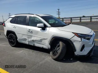 2024 Toyota RAV4 Hybrid SE z VIN 2T3T6RFV6RW049747, wystawiony jako Copart lot #58441525 z przebiegiem 10 458 mil mil oraz Szkoda całkowita • Salvage title. Historia ofert i sprzedaży dostępna na DreamBid. Obrazek 4.