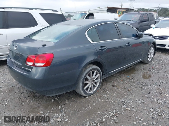 2006 Lexus GS 300 with VIN JTHCH96S560005723, listed as a IAAI auction lot 41917372 with 118,503 mi miles. Bid and sale history available at carsss.com. Image 4.