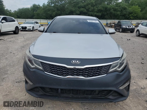 2019 Kia Optima LX with VIN 5XXGT4L34KG348839, listed as a Copart auction lot 59387725 with 122,386 mi miles and Salvage title. Bid and sale history available at DreamBid. Image 5.