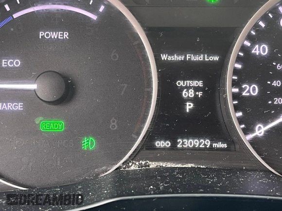 2013 Lexus ES 300h with VIN JTHBW1GGXD2031734, listed as a Copart auction lot 59107325 with 230,929 mi miles and Clean title. Bid and sale history available at DreamBid. Image 8.