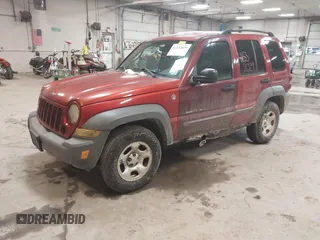 2005 Jeep Liberty Sport with VIN 1J4GL48K75W706173, listed as a IAAI auction lot 41532029 with 140,795 mi miles and . Bid and sale history available at DreamBid. Image 2.