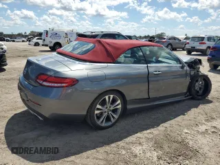 2021 Mercedes-Benz C 300 with VIN W1KWK8DB7MG049195, listed as a Copart auction lot 50562495 with Not Provided miles and Non Repairable. Bid and sale history available at DreamBid. Image 3.