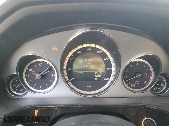 2011 Mercedes-Benz E 550 Luxury with VIN WDDHF7CB8BA305630, listed as a Copart auction lot 41521955 with 141,587 mi miles and Salvage Title. Bid and sale history available at DreamBid. Image 9.