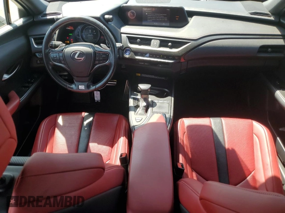 2021 Lexus UX 250h F Sport z VIN JTHE9JBH9M2042051, wystawiony jako Copart lot #62956415 z przebiegiem 51 972 mil mil oraz Szkoda całkowita • Salvage title. Historia ofert i sprzedaży dostępna na DreamBid. Obrazek 8.