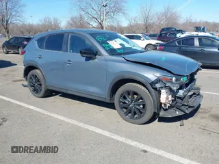 2024 Mazda CX-5 2.5 S Preferred Package with VIN JM3KFBCM2R0399547, listed as a IAAI auction lot 41597596 with 18,105 mi miles. Bid and sale history available at carsss.com. Image 1.