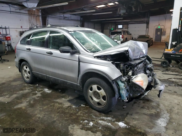 2008 Honda CR-V LX with VIN JHLRE48338C077649, listed as a Copart auction lot 45324285 with 161,664 mi miles and Salvage Title. Bid and sale history available at carsss.com. Image 4.