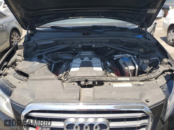 2014 Audi SQ5 Premium Plus with VIN WA1CGAFP4EA101976, listed as a Copart auction lot 59542494 with 75,645 mi miles and Salvage Title. Bid and sale history available at carsss.com. Image 12.