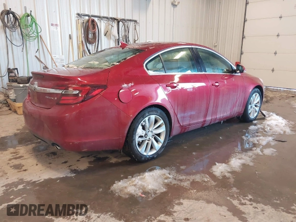 2014 Buick Regal with VIN 2G4GK5EX1E9309321, listed as a IAAI auction lot 41632909 with 108,459 mi miles and . Bid and sale history available at DreamBid. Image 4.