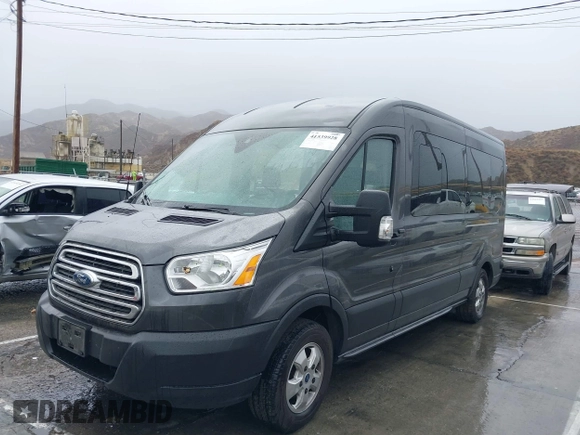 2019 Ford Transit Passenger XL with VIN 1FBAX2CG9KKA46619, listed as a IAAI auction lot 41539928 with 69,061 mi miles and . Bid and sale history available at carsss.com. Image 2.