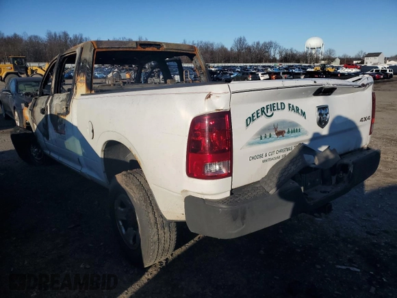 2012 Ram 2500 ST Power Wagon with VIN 3C6TD5CT4CG142623, listed as a Copart auction lot 87848155 with 0 mi miles and Salvage Title. Bid and sale history available at carsss.com. Image 2.