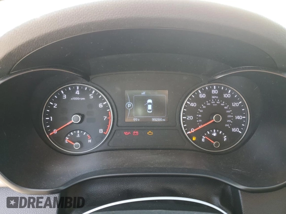2016 Kia Optima LX with VIN 5XXGT4L39GG020999, listed as a Copart auction lot 67767444 with 99,284 mi miles and Salvage Title. Bid and sale history available at carsss.com. Image 9.