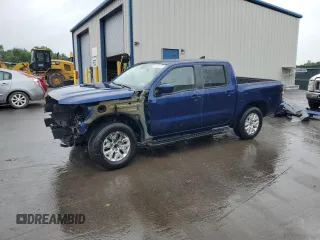 2022 Nissan Frontier S with VIN 1N6ED1EKXNN612630, listed as a Copart auction lot 61081235 with 33,440 mi miles and Salvage title. Bid and sale history available at DreamBid. Image 1.