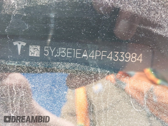 2023 Tesla Model 3 с VIN 5YJ3E1EA4PF433984, выставлен на аукционе IAAI как лот 41834180 с пробегом Не указан миль и . История ставок и продаж доступна на DreamBid. Изображение 8.