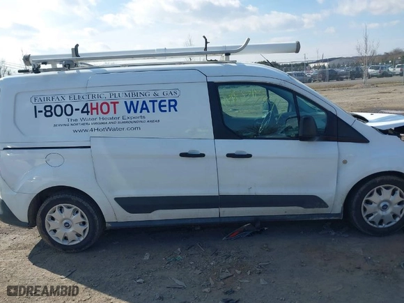 2015 Ford Transit Connect XLT with VIN NM0LS7F71F1213057, listed as a IAAI auction lot 41527944 with 160,399 mi miles. Bid and sale history available at carsss.com. Image 13.