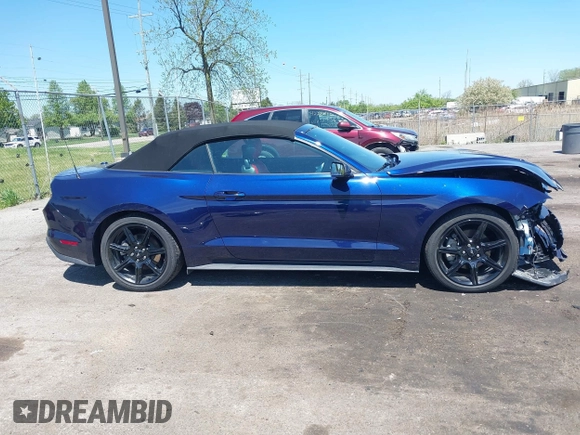 2020 Ford Mustang EcoBoost with VIN 1FATP8UH2L5127689, listed as a IAAI auction lot 42219307 with 21,399 mi miles and . Bid and sale history available at DreamBid. Image 13.