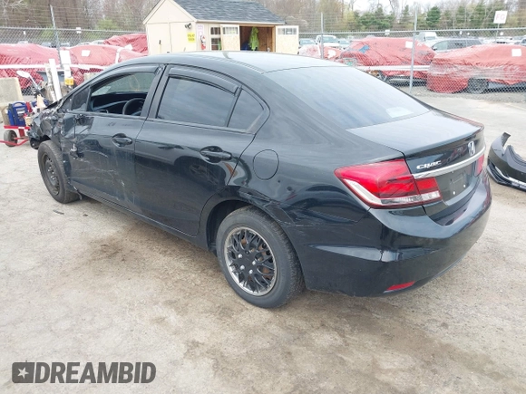 2014 Honda Civic LX z VIN 19XFB2F58EE200464, wystawiony jako IAAI lot #42081440 z przebiegiem 163 785 mil mil oraz . Historia ofert i sprzedaży dostępna na DreamBid. Obrazek 3.