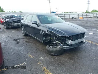 2025 Genesis G80 2.5T z VIN KMTGB4SC0SU261701, wystawiony jako IAAI lot #42200585 z przebiegiem 2835 mil mil oraz . Historia ofert i sprzedaży dostępna na DreamBid. Obrazek 1.