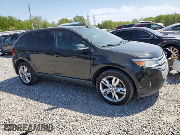 2014 Ford Edge SEL with VIN 2FMDK3JC2EBB35469, listed as a Copart auction lot 52348165 with 95,518 mi miles and Salvage Title. Bid and sale history available at carsss.com. Image 4.