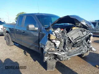 2018 Ford F-150 XL with VIN 1FTEX1C5XJFA69517, listed as a IAAI auction lot 42544517 with 86,709 mi miles and . Bid and sale history available at DreamBid. Image 1.