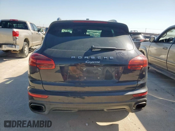 2016 Porsche Cayenne with VIN WP1AA2A23GLA04676, listed as a Copart auction lot 52430805 with 54,015 mi miles and Salvage title. Bid and sale history available at DreamBid. Image 6.
