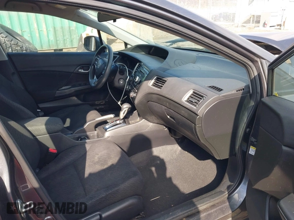 2013 Honda Civic LX z VIN 19XFB2F57DE211132, wystawiony jako IAAI lot #41505072 z przebiegiem 136 269 mil mil oraz . Historia ofert i sprzedaży dostępna na DreamBid. Obrazek 5.