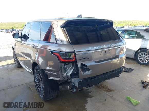 2021 Land Rover Range Rover Sport Autobiography z VIN SALWV2SE5MA777265, wystawiony jako IAAI lot #42397888 z przebiegiem 60 287 mil mil oraz . Historia ofert i sprzedaży dostępna na DreamBid. Obrazek 3.
