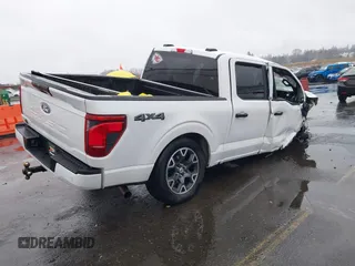 2024 Ford F-150 STX with VIN 1FTEW2LPXRKD23238, listed as a IAAI auction lot 41473645 with Not Provided miles and . Bid and sale history available at carsss.com. Image 4.