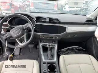 2021 Audi Q3 S line Premium with VIN WA1DECF39M1035751, listed as a Copart auction lot 46056693 with 5,161 mi miles. Bid and sale history available at carsss.com. Image 8.