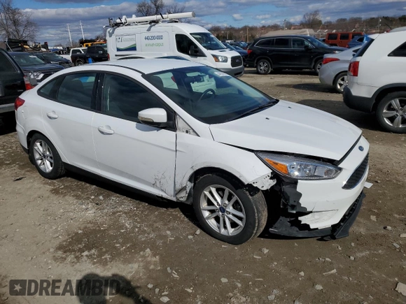2015 Ford Focus SE with VIN 1FADP3F23FL217384, listed as a Copart auction lot 46570275 with 107,720 mi miles and Salvage Title. Bid and sale history available at carsss.com. Image 4.