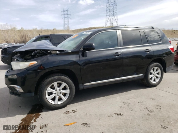 2012 Toyota Highlander with VIN 5TDBK3EH9CS124319, listed as a Copart auction lot 51845505 with 139,933 mi miles and Salvage Title. Bid and sale history available at carsss.com. Image 1.