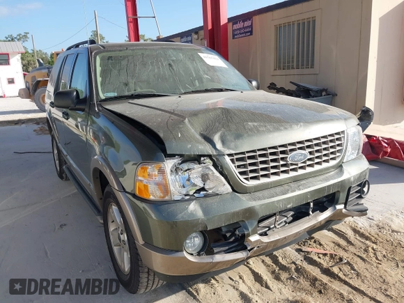 2003 Ford Explorer Eddie Bauer with VIN 1FMZU74K73UC35309, listed as a IAAI auction lot 41565422 with 100,990 mi miles and . Bid and sale history available at DreamBid. Image 1.