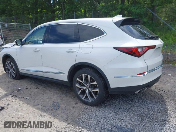 2024 Acura MDX Technology with VIN 5J8YE1H49RL000786, listed as a IAAI auction lot 42617133 with 40,667 mi miles and . Bid and sale history available at DreamBid. Image 3.