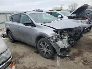2016 Toyota RAV4 LE with VIN 2T3BFREV7GW460391, listed as a Copart auction lot 44985865 with 0 mi miles and Salvage Title. Bid and sale history available at carsss.com. Image 4.