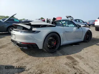 2024 Porsche 911 Carrera S with VIN WP0CB2A93RS245845, listed as a Copart auction lot 67671974 with 333 mi miles and Salvage Title. Bid and sale history available at carsss.com. Image 3.