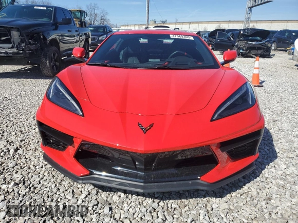 2023 Chevrolet Corvette 3LT with VIN 1G1YC3D41P5121618, listed as a Copart auction lot 47589365 with 11,351 mi miles and Salvage title. Bid and sale history available at DreamBid. Image 5.