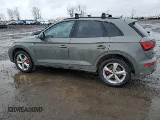 2024 Audi Q5 S line Premium Plus z VIN WA1EAAFY3R2049615, wystawiony jako Copart lot #55653445 z przebiegiem 11 716 mil mil oraz Szkoda całkowita • Salvage title. Historia ofert i sprzedaży dostępna na DreamBid. Obrazek 2.