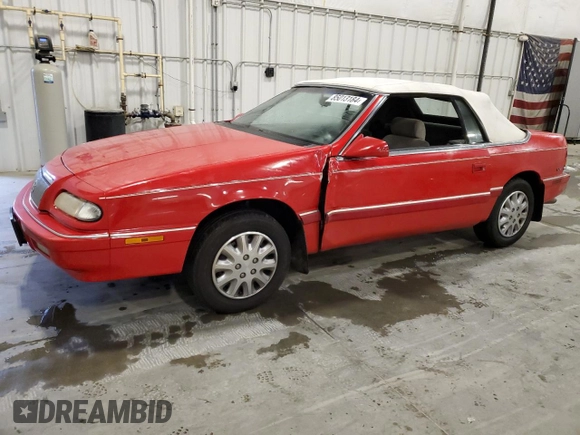 1995 Chrysler LeBaron z VIN 1C3EU4532SF539115, wystawiony jako Copart lot #85013184 z przebiegiem 109 165 mil mil oraz Szkody całkowita. Historia ofert i sprzedaży dostępna na DreamBid. Obrazek 1.