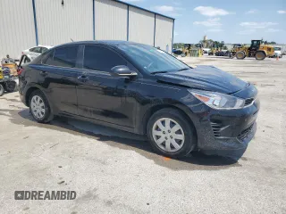 2023 Kia Rio LX with VIN 3KPA24AD3PE577081, listed as a Copart auction lot 54427095 with 18,292 mi miles and Non Repairable. Bid and sale history available at DreamBid. Image 4.